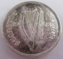 Load image into Gallery viewer, 1928 EIRE PROOF FLORIN PRESENTED IN CLEAR FLIP
