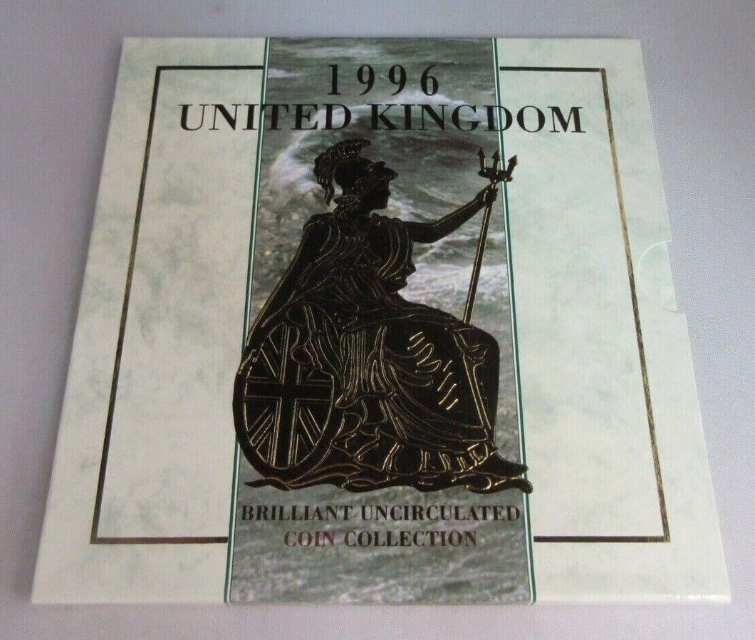 1996 UK BRILLIANT UNCIRCULATED COIN COLLECTION ROYAL MINT PACK