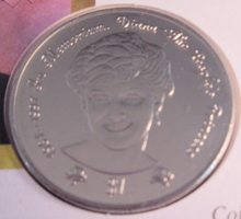 Load image into Gallery viewer, 1997 DIANA PRINCESS OF WALES 1961-1997 ONE DOLLAR COIN COVER PNC
