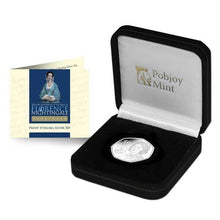 Load image into Gallery viewer, 2020 Florence Nightingale 50p Silver Proof Coin ONLY 199 WORLD WIDE VERY SCARCE
