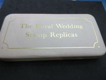 Load image into Gallery viewer, 1973 Royal Wedding Stamp Ingots 22ct Gold &amp; Britannia Silver Two Stamp Set 2365
