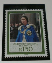 Load image into Gallery viewer, QUEEN ELIZABETH II 60TH BIRTHDAY OF HER MAJESTY ZIL ELWANNYEN SESEL STAMPS MNH
