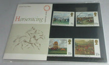 Load image into Gallery viewer, 1979 HORSE RACING BRITISH POST OFFICE MINT STAMPS PRESENTATION PACK
