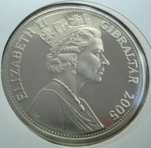 Load image into Gallery viewer, 2005 HM QUEEN ELIZABETH II 80TH BIRTHDAY, A DECADE OF WAR ONE CROWN COIN  PNC
