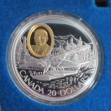 Load image into Gallery viewer, FARNAMS HISTORY OF POWERED FLIGHT  1oz S/PROOF CANADA $20 COIN SET 9 COINS ONLY
