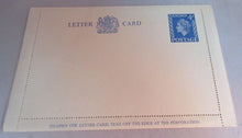 Load image into Gallery viewer, QUEEN ELIZABETH II 4d LETTER CARD UNUSED IN CLEAR FRONTED HOLDER
