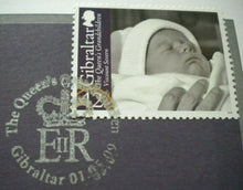 Load image into Gallery viewer, 2009 QE II&#39;S ROYAL GRANDCHILDREN JAMES VICOUNT SEVERN STAMP COVER/ 4 MNH STAMPS
