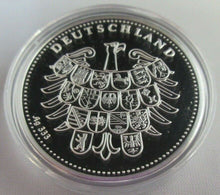 Load image into Gallery viewer, THE GREATEST GERMANS IN REAL SILVER JOHANNES GUTTENBERG 1400-1468 S/PROOF MEDAL

