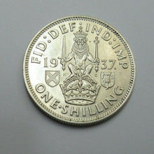 Load image into Gallery viewer, 1937 SCOTISH SHILLING GEORGE VI 1ST COINAGE SPINK REF 4083 UNC CC1
