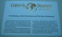 Load image into Gallery viewer, 1991 70TH &amp; 65TH ROYAL BIRTHDAYS TURKS &amp; CAICOS BUNC ONE CROWN COIN COVER PNC
