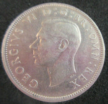 Load image into Gallery viewer, 1942 KING GEORGE VI  .500 SILVER FLORIN TWO SHILLINGS COIN WITH QUADRANT CAPSULE
