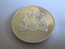 Load image into Gallery viewer, 1994 BARBADOS ENGAGEMENT PORTRAIT STERLING SILVER PROOF $5 FIVE DOLLAR COIN +COA
