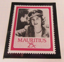 Load image into Gallery viewer, 1986 QUEEN ELIZABETH II 60TH BIRTHDAY MAURITIUS STAMPS &amp; ALBUM SHEET
