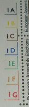 Load image into Gallery viewer, 1979 EUROPEAN ASSEMBLY ELECTIONS 13p BLOCK OF 10 STAMPS MNH &amp; TRAFFIC LIGHTS
