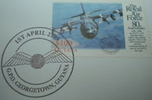 Load image into Gallery viewer, 2008 TANKER &amp; TRANSPORT AIRCRAFT,  HISTORY OF RAF  PROOF 1 CROWN  COIN COVER PNC
