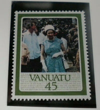 Load image into Gallery viewer, QUEEN ELIZABETH II THE 60TH BIRTHDAY OF HER MAJESTY VANUATU STAMPS MNH
