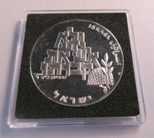 Load image into Gallery viewer, 1969 SHALOM ISRAEL&#39;S 21ST INDEPENDENCE DAY SILVER PROOF IL 10 COIN BOXED
