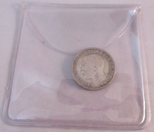 Load image into Gallery viewer, 1918 KING GEORGE V BARE HEAD .925 SILVER 3d THREE PENCE COIN IN CLEAR FLIP
