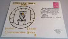 Load image into Gallery viewer, 1970&#39;s VINTAGE FOOTBALL STAMP COVER GRIMSBY TOWN FC
