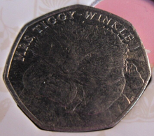 Load image into Gallery viewer, 2016 THE BEATRIX POTTER 50P COIN COLLECTOR ALBUM WITH COINS EF-AUNC

