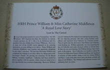 Load image into Gallery viewer, 2011 WILLIAM &amp; KATE - A ROYAL LOVE STORY- LOST IN THE CROWD- COMMEMORATIVE COVER
