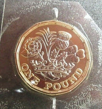 Load image into Gallery viewer, 2017 SEALED FROM THE ROYAL MINT £1 COIN BUNC FIRST YEAR OF ISSUE
