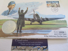 Load image into Gallery viewer, £5 Proof Coin First Day Covers Colourised Rare Unusual Battle of Britain WWII BU
