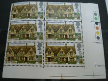 Load image into Gallery viewer, 1970 9d COTSWOLD LIMESTONE BRITISH ARCHITECTURE 10 STAMPS MNH / TRAFFIC LIGHTS
