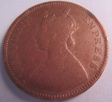 Load image into Gallery viewer, 1877 HALF ANNA COIN IN PROTECTIVE CLEAR FLIP
