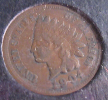 Load image into Gallery viewer, 1904 USA FAMOUS COINS OF THE AMERICAN FRONTIER INDIAN HEAD PENNY 1859-1909
