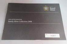 Load image into Gallery viewer, ROYAL MINT BOX FOR 3X£5 1X£2 &amp; 1X£1 COINS &amp; FAMILY SILVER COLLECTION 2008 CERT
