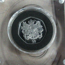Load image into Gallery viewer, Royal Coat of Arms 2021 Queen&#39;s 95th Birthday Silver Proof 50p Coin SG&amp;SSI + COA
