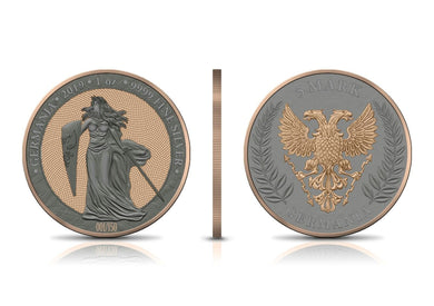 2019 Germania 5 Mark 1oz .999 fine Silver Cowell Coins Collectors editions