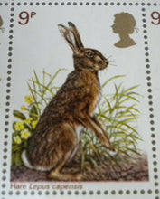 Load image into Gallery viewer, 1977 BRITISH WILDLIFE 9p BLOCK OF 10 STAMPS MNH &amp; TRAFFIC LIGHTS
