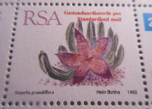 Load image into Gallery viewer, 1982-1992 RSA COLLECTION 16c, 21c,25c &amp; STANDARDISED MAIL STAMPS BLOCKS OF 4 MNH
