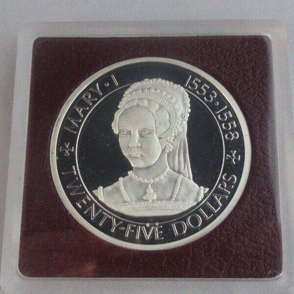 The Cayman Islands Silver Proof Queen's Coin Collection Victoria Mary Elizabeth