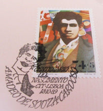 Load image into Gallery viewer, 1987 AMADEO DE SOUZA CARDOSO 100esc COIN COVER POSTAGE STAMPS AND POSTMARK PNC
