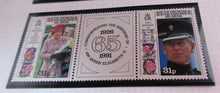 Load image into Gallery viewer, 1991 THE BIRTHDAYS OF QEII 65 &amp; PRINCE PHILIP 70 STAMPS MNH &amp; ALBUM SHEET
