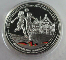 Load image into Gallery viewer, FIFA WOMENS WORLD CUP GERMANY 2011 36mm AUSTRAGUNGSORT FRANKFURT S/PROOF MEDAL
