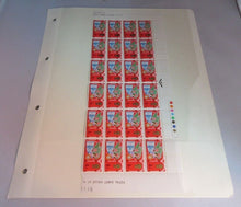 Load image into Gallery viewer, 1969 HERALD ANGEL 4d 24 STAMPS MNH INCLUDES TRAFFIC LIGHTS &amp; FOLDER SHEET
