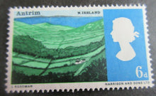 Load image into Gallery viewer, VARIOUS PRE DECIMAL STAMPS MNH - 1X1966 SUSSEX 1X1966 ANTRIM &amp; 3X1968 JAMES COOK
