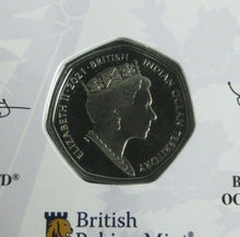 Load image into Gallery viewer, 2021 Queen&#39;s 95th Birthday 50p BIOT Diamond Finish In Pack, Issue Limit 2750 (X)
