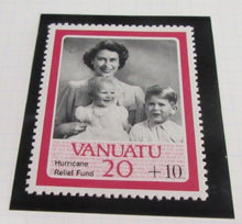 Load image into Gallery viewer, 1986 QUEEN ELIZABETH II 60TH BIRTHDAY  VANUATU STAMPS &amp; ALBUM SHEET
