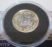 Load image into Gallery viewer, 2017 £1 COIN FIRST NEW 12 SIDED POUND BUnc FROM SEALED MINT PACK ENCAPSULATED
