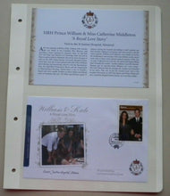 Load image into Gallery viewer, 2011 WILLIAM &amp; KATE A ROYAL LOVE STORY, ST JUSTINE HOSPITAL COMMEMORATIVE COVER
