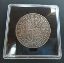 Load image into Gallery viewer, 1930 GEORGE V BARE HEAD COINAGE HALF 1/2 CROWN SPINK 4037 CROWNED SHIELD 1
