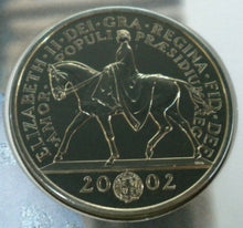 Load image into Gallery viewer, 2002 HM QUEEN ELIZABETH II THE QUEEN&#39;S GOLDEN JUBILEE £5 CROWN COIN COVER PNC
