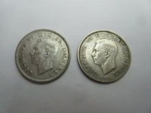 Load image into Gallery viewer, 1943 KING GEORGE VI SILVER SHILLING ENLISH &amp; SCOTTISH COLLECTABLE GRADE
