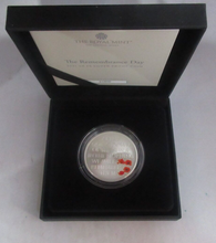 Load image into Gallery viewer, The Remembrance Day 2021 Royal Mint Silver Proof UK £5 Pounds Coin
