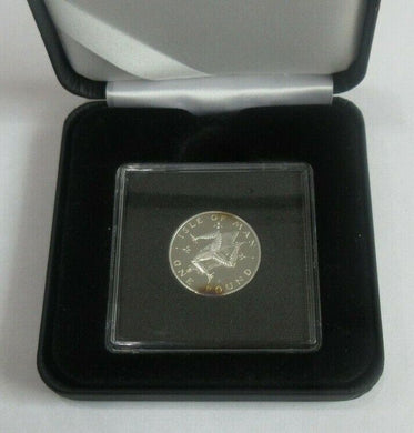 Isle of Man 1978 925 Sterling Silver Proof £1 One Pound In Quad Box